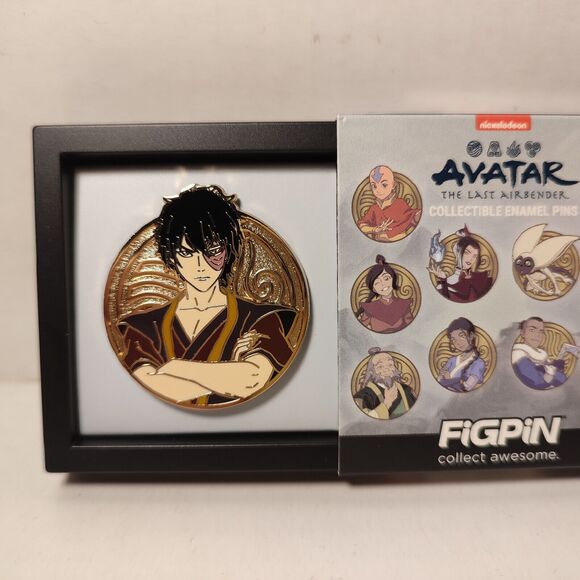 Avatar The Last Airbender Zuko Y181 Enamel Pin Uncommon FigPin Mini Badge - Picture 2 of 4